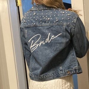 Bride jean jacket